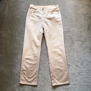 Gabrielle Strehle Ombre Straight Leg Pant Size 28-Cotton, Made in Italy